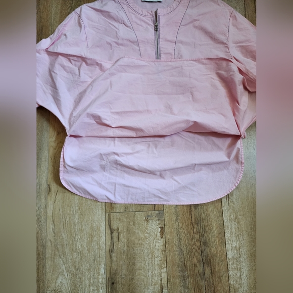 RRP €295 CEDRIC CHARLIER Shirt Blouse High Low US 8 Tie Around Bow Italy Cotton. - Picture 7 of 11